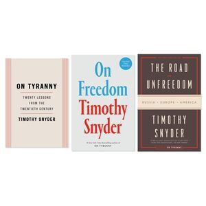 Timothy Snyder's Democracy Defense Kit - 3-Book Complete Bundle Set